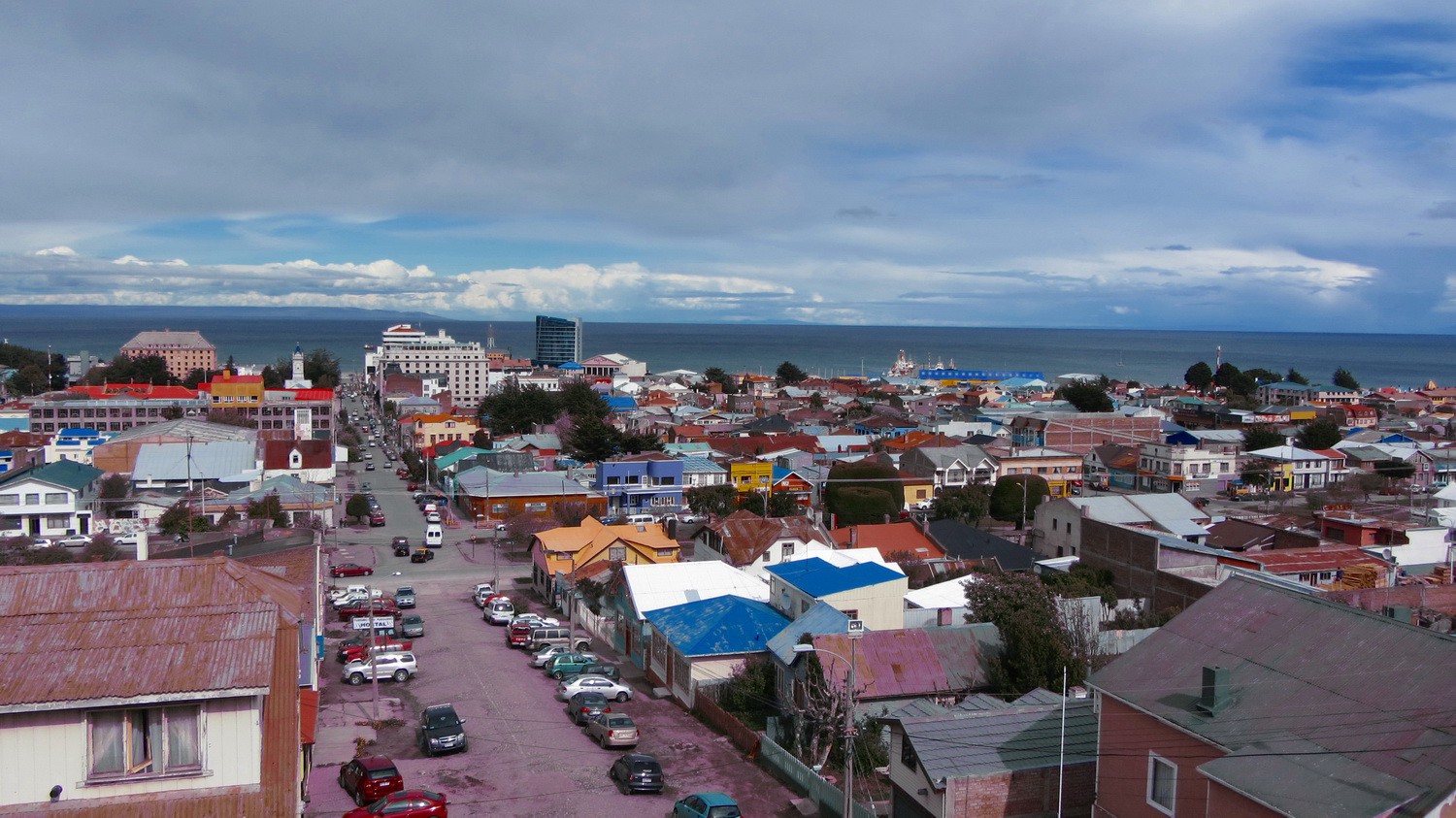 Punta Arenas seen from the Mirador Cerro La Cruz
